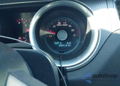 2010 Ford Shelby Gt500 from USA, damaged, VIN 1ZVBP8JS1A5156889